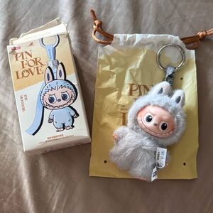 THE MONSTERS Pin for Love Series-Vinyl Plush Pendant Confirmed Blind Box (A-M)